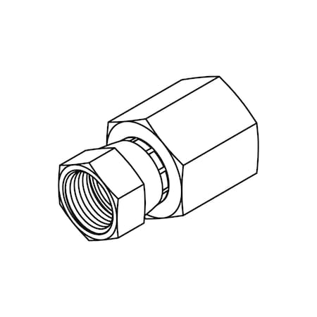 Hydraulic Fitting-Stainless12FJX-12FP-SS